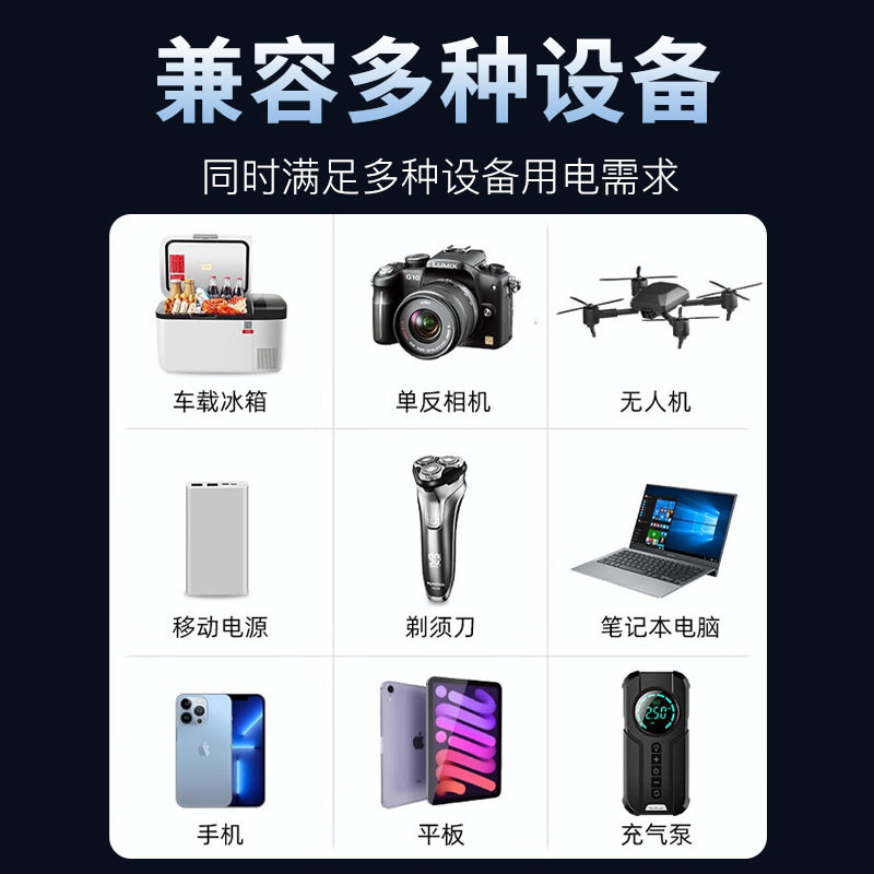 12V24V to 220V multifunctional car inverter multifunctional converter charger for cars and trucks