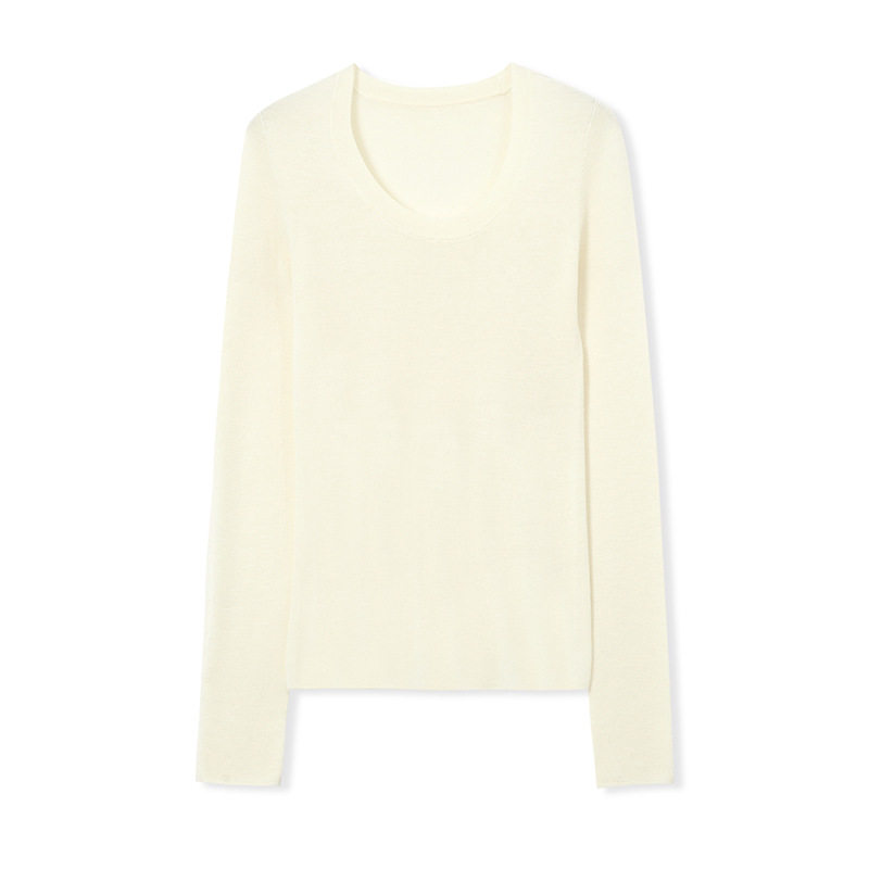 美丽诺羊毛！德国无缝扬子纱打底针织衫秋季半高领修身内搭上衣女