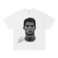 220 pure cotton white round neck-1969