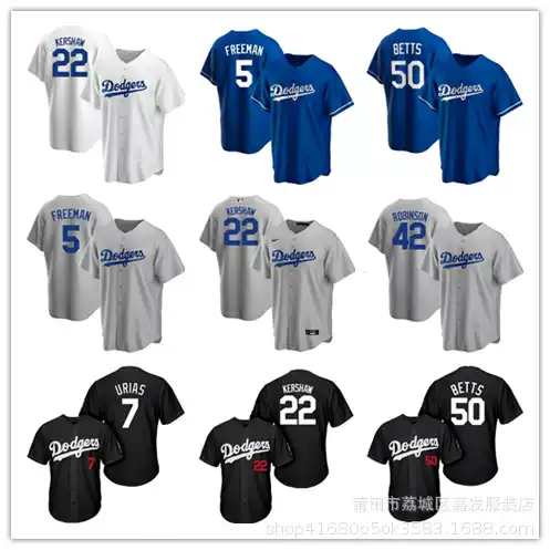 New season foreign trade jersey Dodgers baseball jersey 22#35#50#5 baseball jersey Dodgers