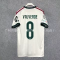 2627 real madrid home number 8 balved + champions league armband