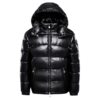 Down Jacket Men's New Couple Short Jacket Trendy Men's Trendy Brand Glossy Thickened Cross-Border Foreign Trade down Men's Clothing
