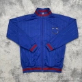 Barcelona 24/25 royal blue embroidered windbreaker