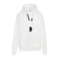 915 white hooded sweatshirt