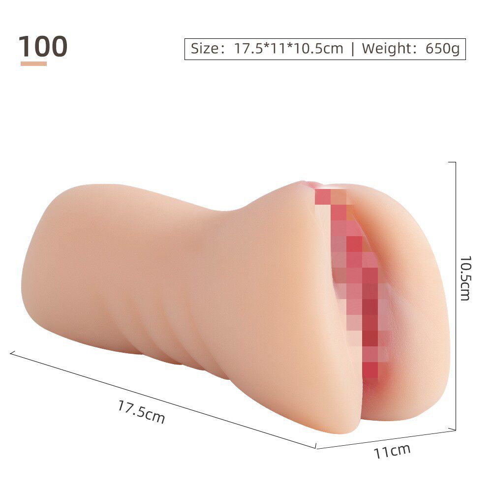 Masturbator for men, vagina and buttocks mold, small famous tool, mature woman's real vagina double hole masturbator, gun mount, men's sex products