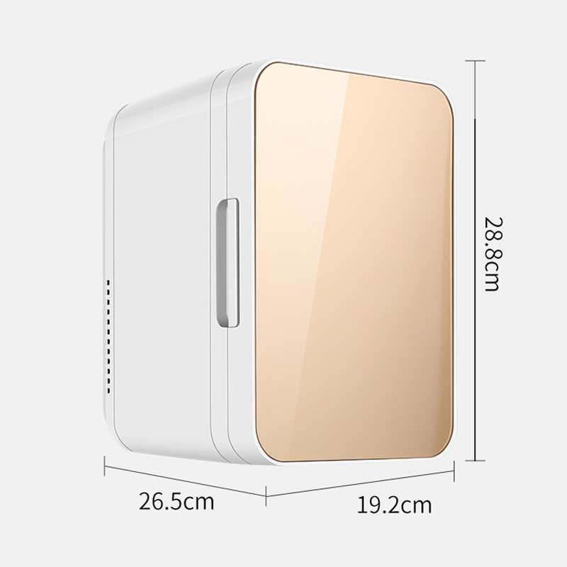 8L car refrigerator dormitory household refrigerator fresh-keeping cosmetics breast milk Chinese medicine mini cold and warm mini refrigerator freezer