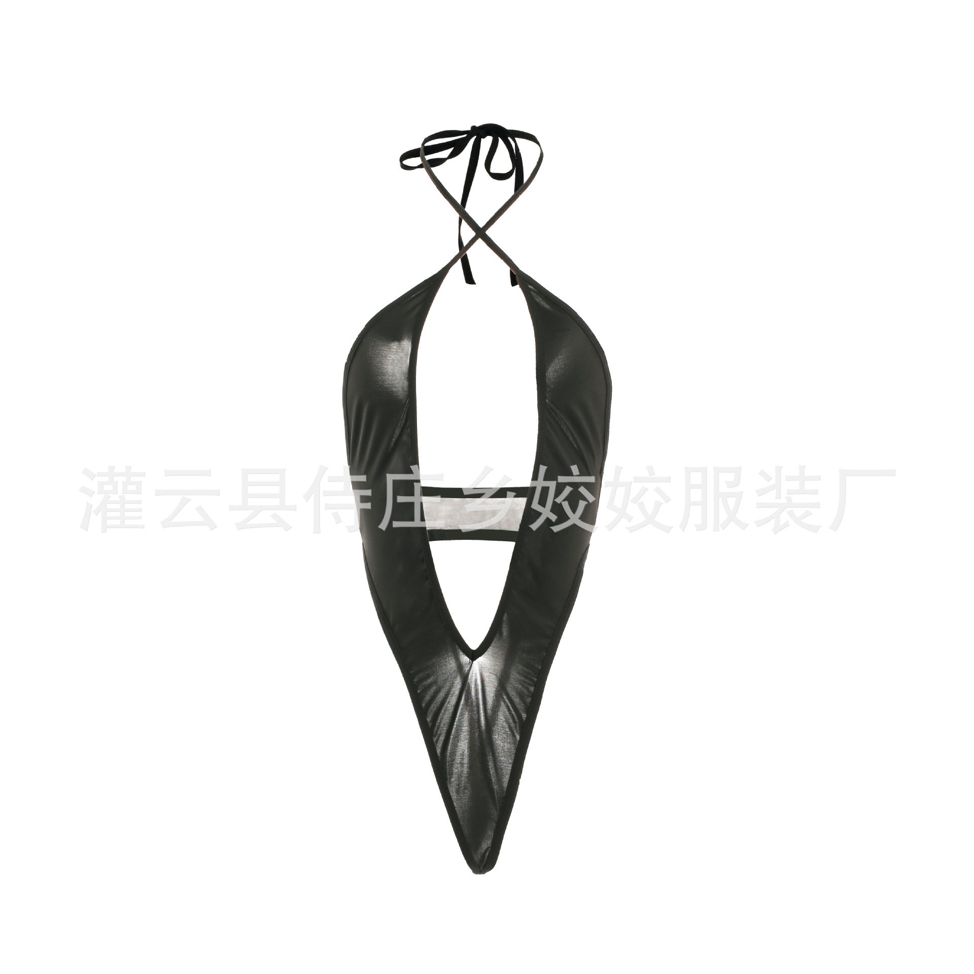 免脱情趣性感内衣镂空系带开档连体衣女火辣免脱制服诱惑睡衣1068