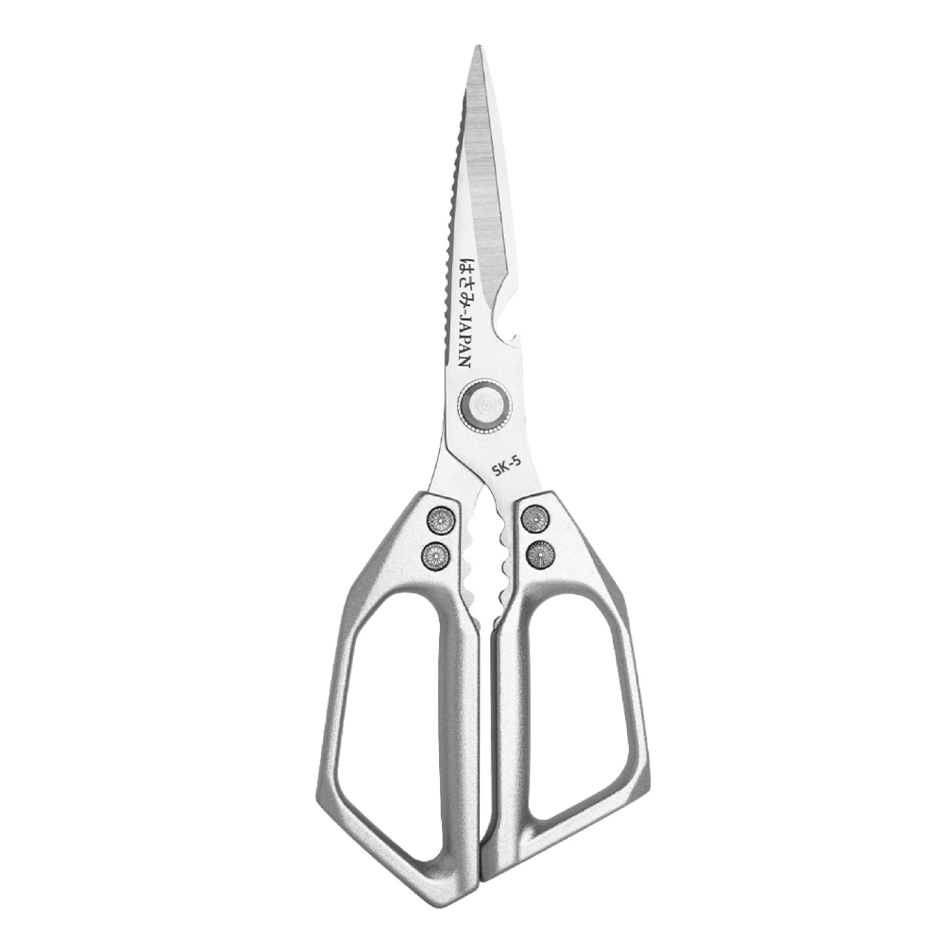 High-Quality German Stainless Steel Kitchen Scissors Sk5 Multi-Functional High Hardness Sharp Chicken Bone Scissors Duck and Goose Bone Scissors