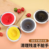 Silicone Kitchen Sink Sink Filter Mesh Bag Anti-clogging Bathroom Wash Basin Drainer Sewer Floor Drain Cover