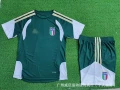 26-27 italian green short-sleeved suit