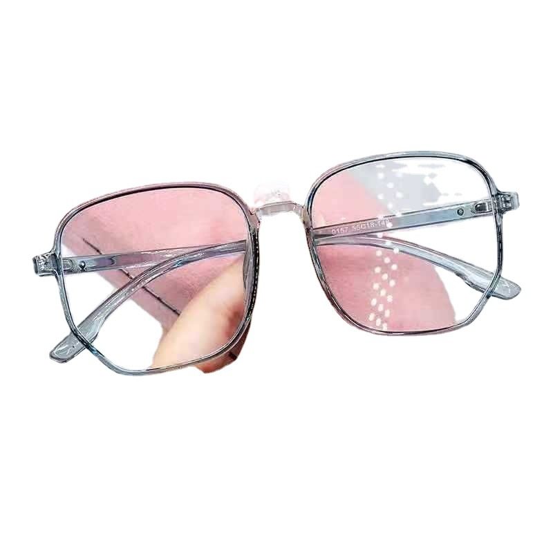 Xiaohongshu recommend anti-blue ray radiation anti-Blue Ray myopia glasses women's glasses frame men's plain myopia wholesale