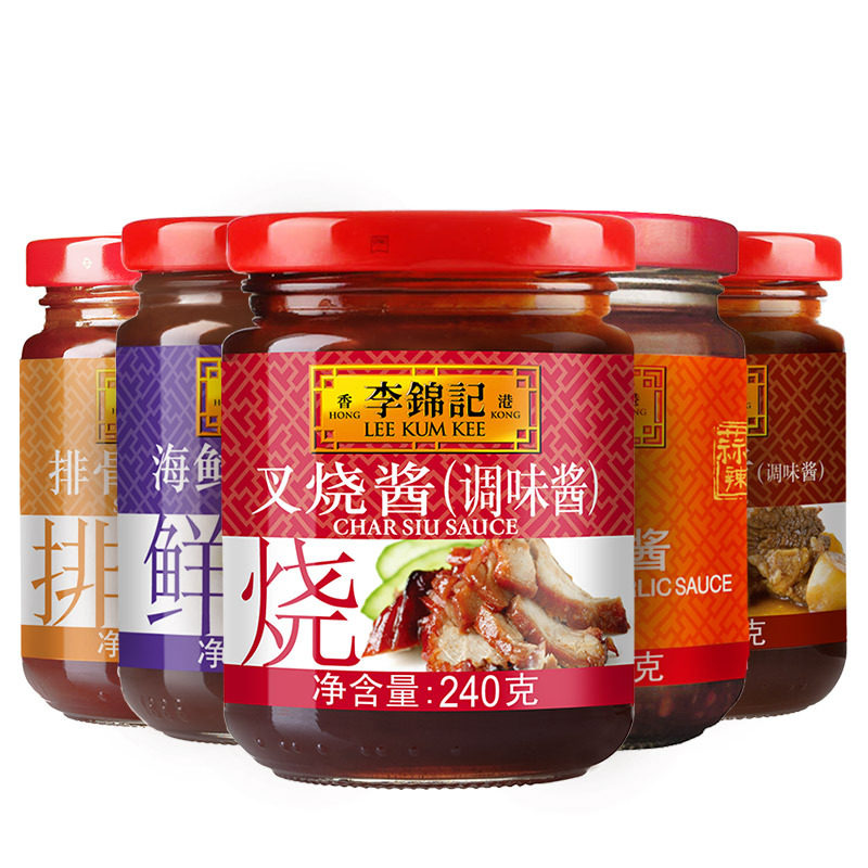 Li Kum Kee Ribs Sauce 240g Bottle Bbq Sauce Spicy Sauce Brush Mixed Noodles Sauce Barbecued Sauce Seafood Sauce Column Sauce