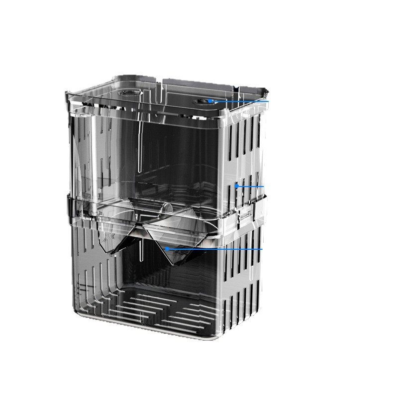 Fish Tank Isolation Box, Hatching Box, Guppy Breeding Box, Tropical Fish Fry Incubator, Large and Small Size Hatching Room