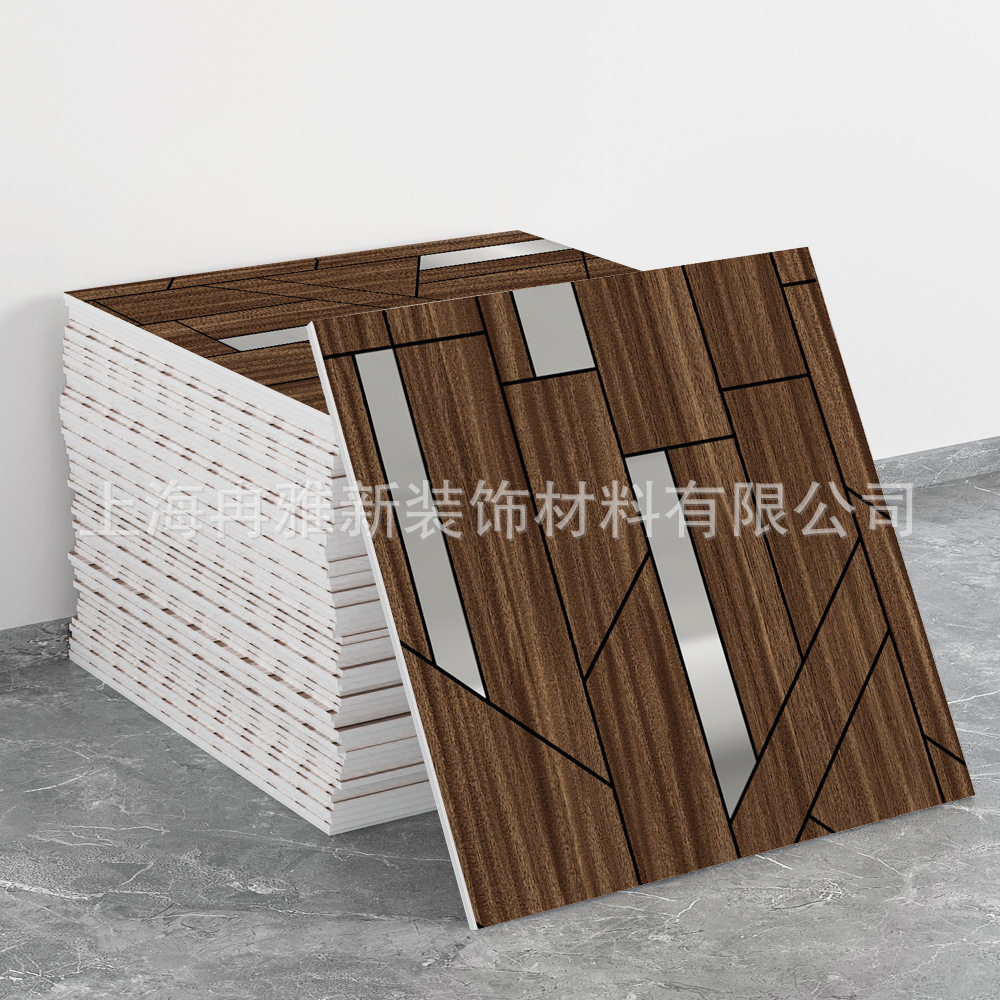 跨境外贸仿大理石鎏金3d墙面翻新装饰贴纸防油防水墙纸自粘瓷砖贴