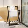 Simple Folding Bedside Small Coat Rack Floor Bedroom Temporary Clothes Storage Children's Small Hanger Household