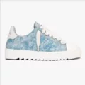 Number - sky blue print