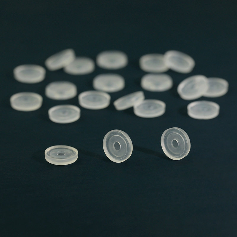 现货批发防滑耳夹防痛垫环保硅胶耳夹垫透明隐形螺旋耳夹软胶垫