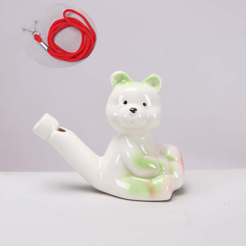 陶瓷工艺品12557水鸟口哨 儿童音乐陶笛 旅游景区热销工艺品哨子