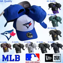 Cross-Border American M.L.B Adjustable Embroidered Baseball Cap Hip-Hop Trendy Versatile Casual Curved Brim Hat Aa Quality