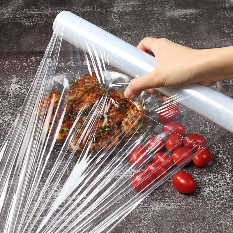 Meiliya shredded plastic wrap disposable household economic pack point break refrigerator storage food preservation food grade