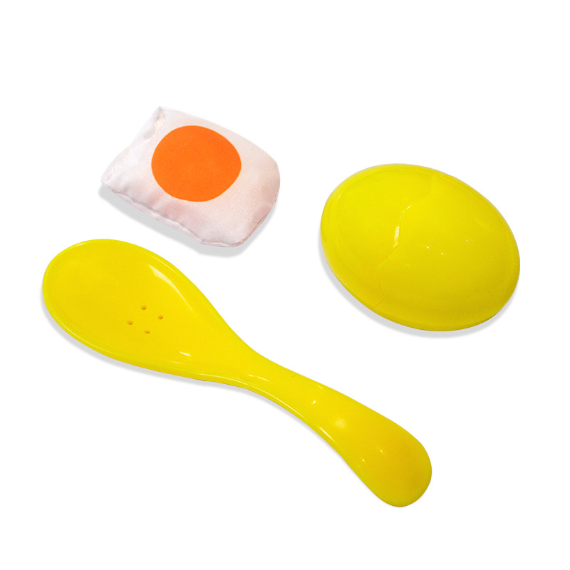 幼儿园平衡棒木勺托蛋游戏户外趣味活动早教感统平衡团建趣味活动