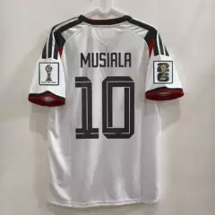 2026 German g Team Home and Away Jersey No. 10 Musiala No. 17 Wertz Game Short-Sleeved Football Uniform Fans
