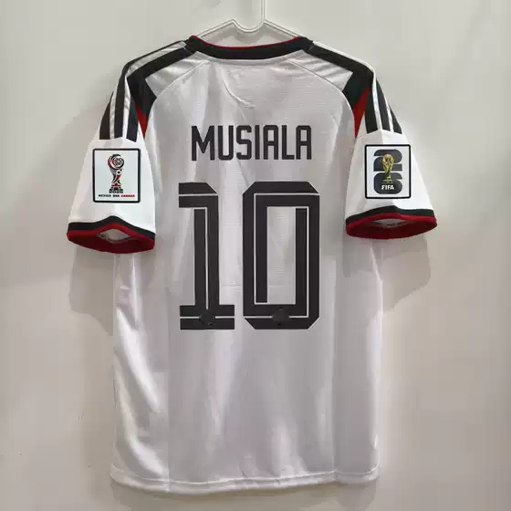 2026 German g Team Home and Away Jersey No. 10 Musiala No. 17 Wertz Game Short-Sleeved Football Uniform Fans