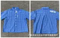 Short-sleeved shirt/blue