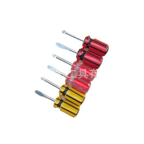 迷你小螺丝刀 萝卜头十字螺丝刀起子十字水晶透明螺丝刀小萝卜头