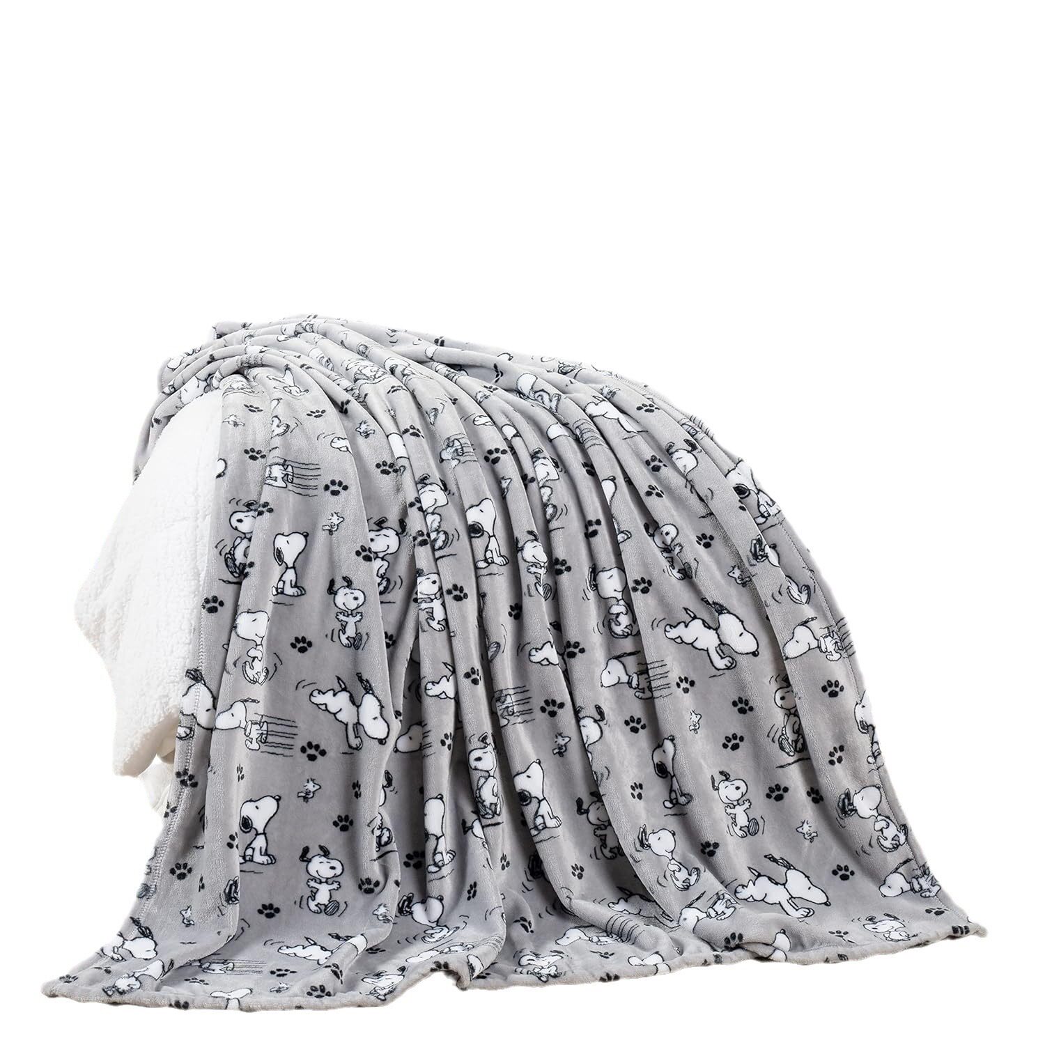 Berkshire Blanket Peanut ® Velvetloft ® Cute Character Snoopy Yarn-Dyed Plush