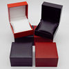 High-End Flip-Top Watch Box, Square Accord Pattern Watch Box, High-End Bracelet Jewelry Watch Storage Packaging Watch Box