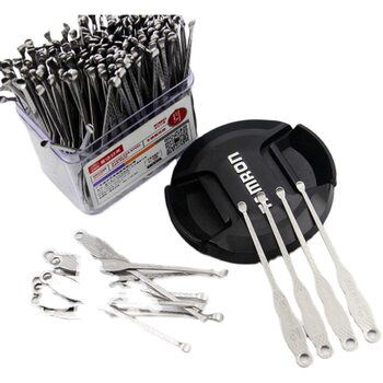 Jinda rimei 70107 ear pick with hole stainless steel ear pick key accessories ear pick ear pick tool