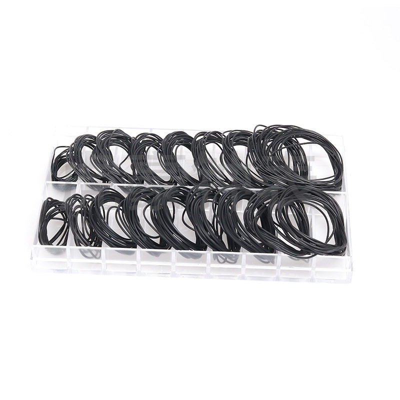 修表工具 手表后盖防水圈底盖密封圈盒装橡胶圈 多规格18个尺寸