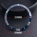 Ceramic dark blue circle