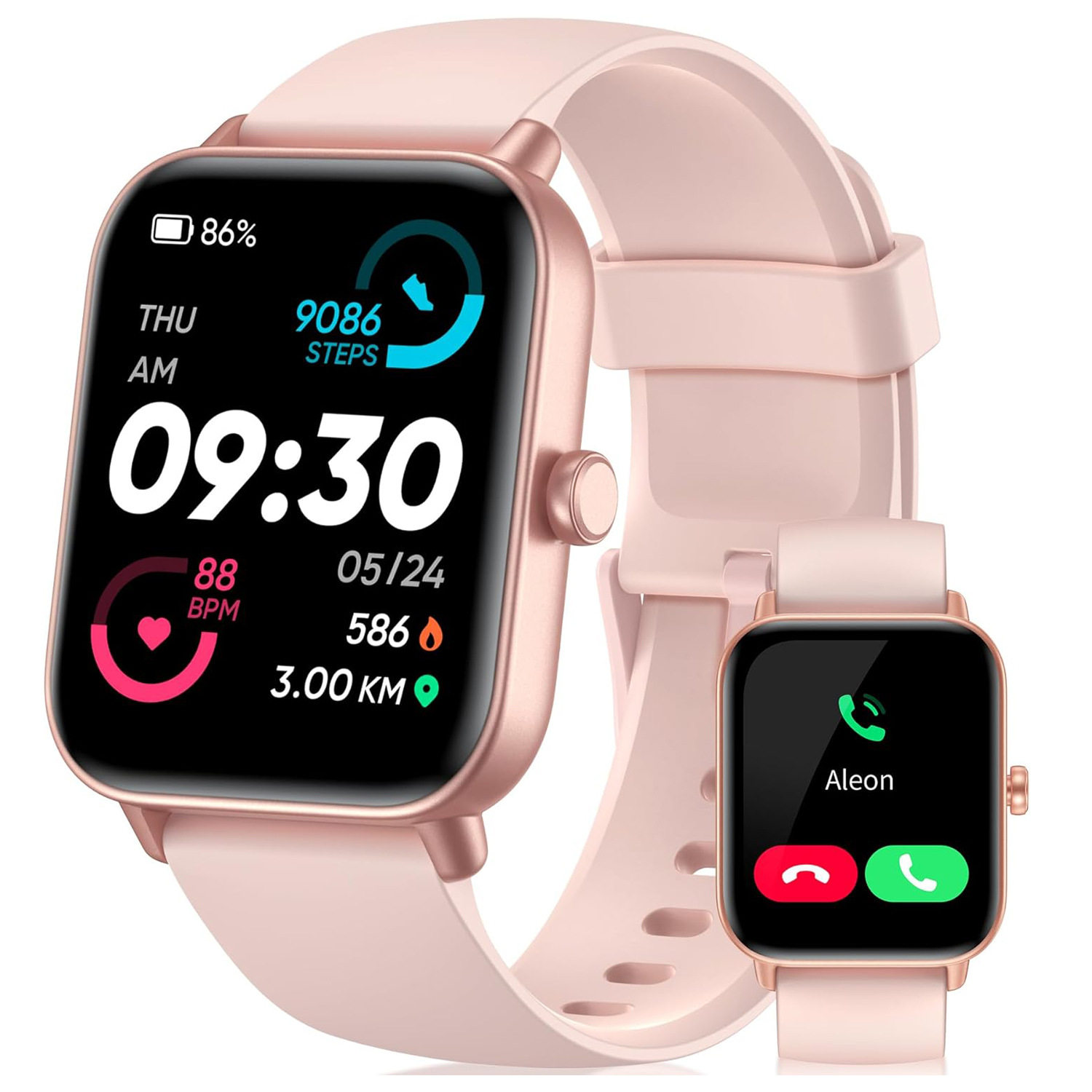 IDW19 smart watch strap Bluetooth call DIY dial blood oxygen heart rate tracker multiple sports modes watch