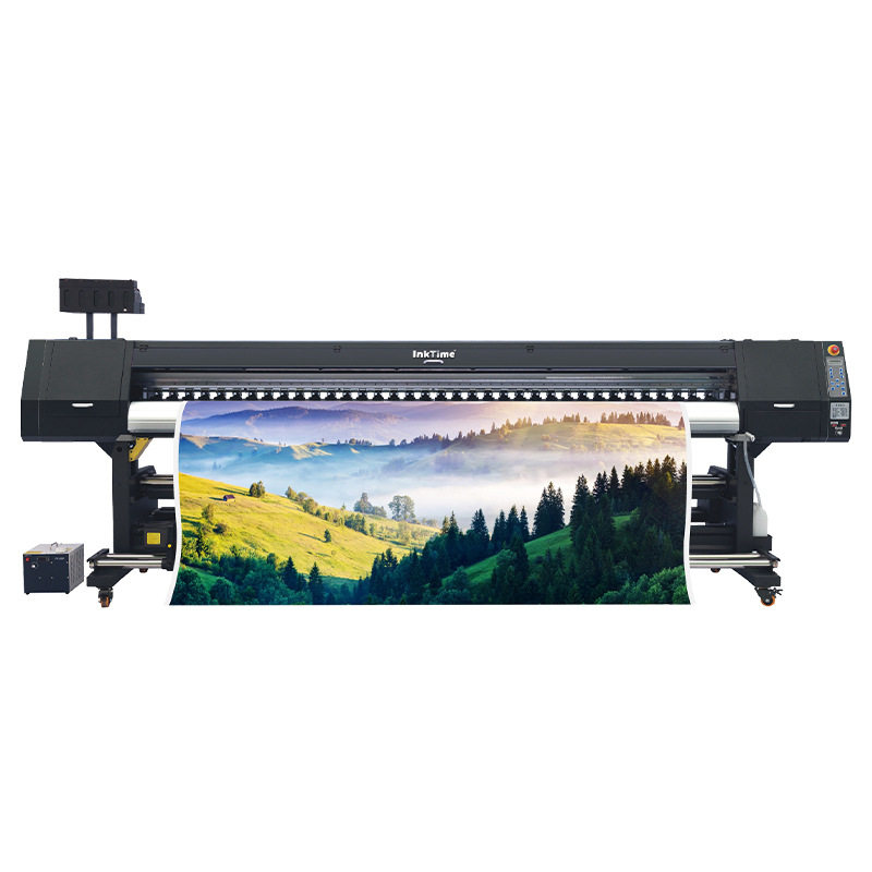 Large frame 3200mm advertising light box transparent film pvc car stickers led-UV roll-to-roll inkjet photo printer