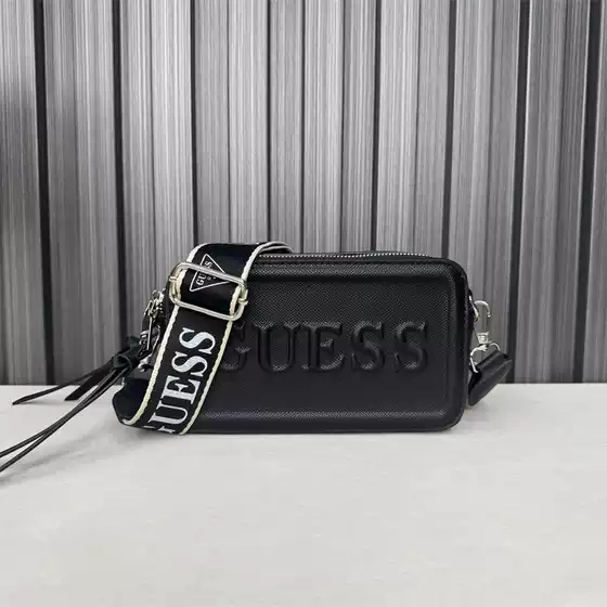Cross-Border Women's Bag 2026 New Fashion Camera Bag Small Lychee Pattern European and American Style Sweet Shoulder Bag Crossbody Bag