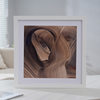 Wooden square photo studio wall setting table 33 35 3840 4550 6067 inch photo frame photo frame solid wood