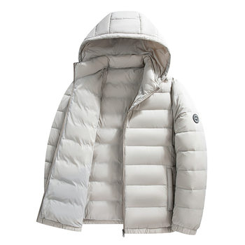 New Winter down Jacket Men's Casual Short Top Business Casual Men's Jacket Dad Outfit Sal