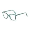 Milk tea color tr90 glasses frame women's round frame anti-blue light flat mirror big face slimming adjustable degree myopia eye frame