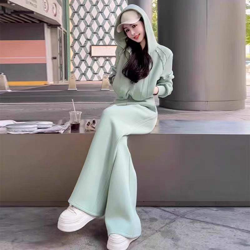 Đồ Bộ Nữ Cả Bộ 2 Món Trông Trẻ Hơn Tuổi Hàng Mùa Xuân Thu Đông