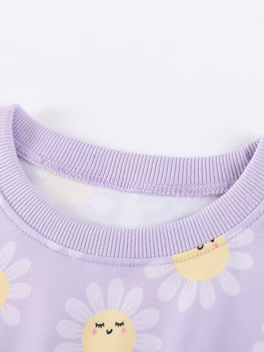 Girls' Autumn Set Wholesale, Cute Kids' Fall Wear, Long-Sleeve Toddler & Little Kid Outfit