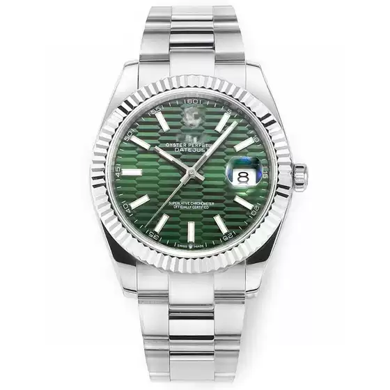 Station West Source Laojia Men's Log Type Automatic Mechanical Oyster Steel Belt Men's Diamond Surface Cross-Border Foreign Trade Aliexpress