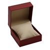 Right Angle Pebbled Imitation Leather Watch Box Flip Watch Box Gift Box Wholesale Jewelry Display Storage Packaging Watch Box