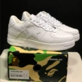 Bape sta - all white