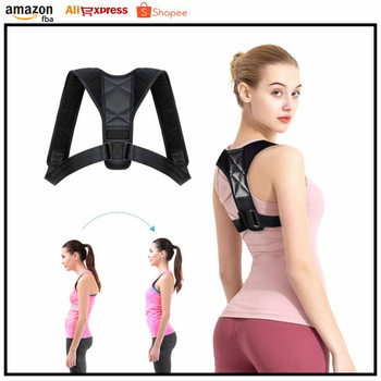 Amazon Hot Selling Back Clavicle Correction Belt Men's and Women's Anti-Camelback Posture Correction with Sitting Posture Corrector Ventilation