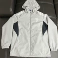 3-2627 lightweight hooded windbreaker juventus white
