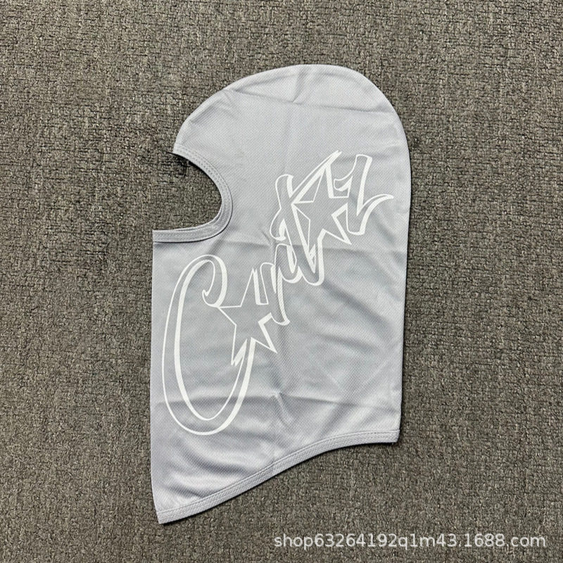 Cross-border foreign trade hot-selling American fashion brand corteiz Alcatraz outdoor breathable mask cycling ice silk mask