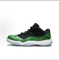 Low top black and green