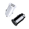 New mini car charger double invisible one drag two double USB charging head car charger fast charge 5v3a